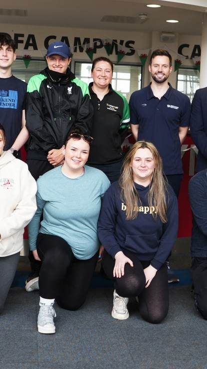 Group of the ambassadors and staff pictured at Graig reception