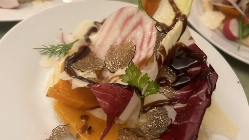 A close up of a luxurious dish