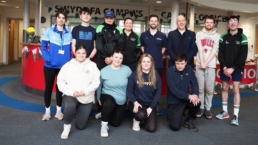 Group of the ambassadors and staff pictured at Graig reception