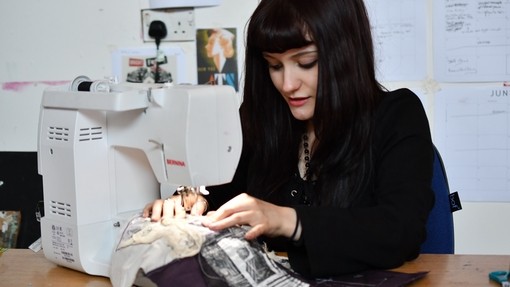 Gwenno art and design student