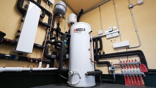 low angle of sustainable heating technology