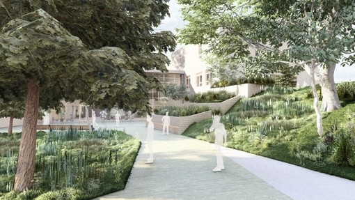 artist's impression of the new campus