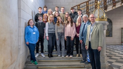 Students at the UK equivalent town council in Krakow