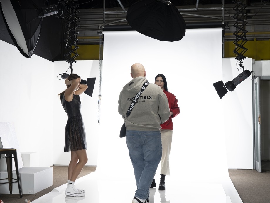 A student photoshoot. 