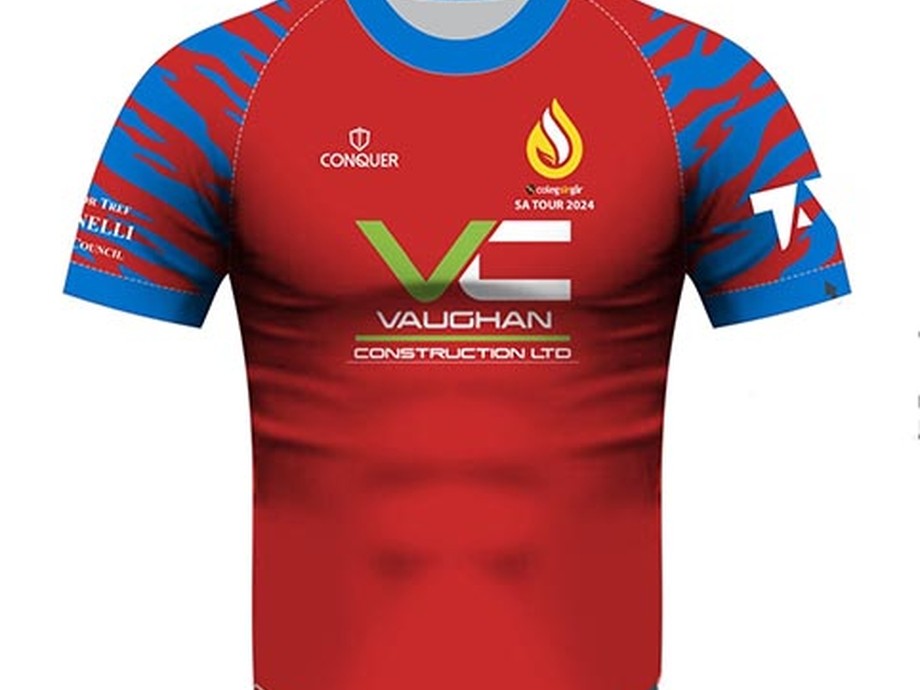 A sponsor rugby shirt