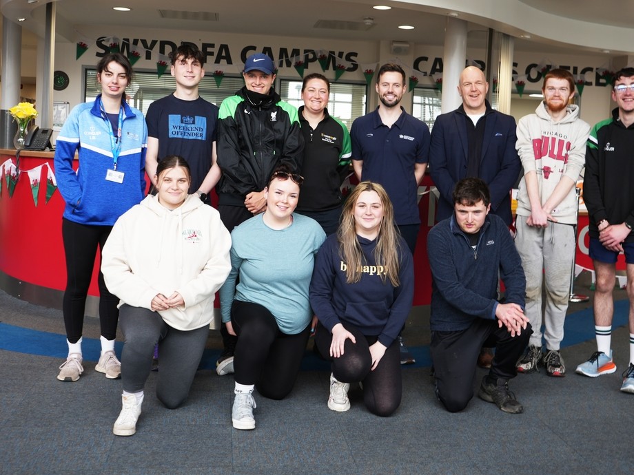 Group of the ambassadors and staff pictured at Graig reception