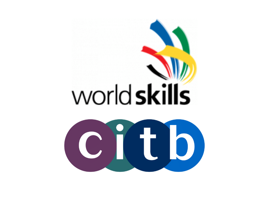 The worldskills and CITB logos
