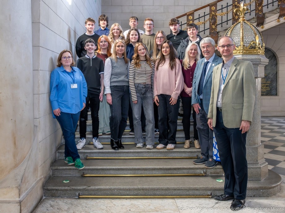 Students at the UK equivalent town council in Krakow