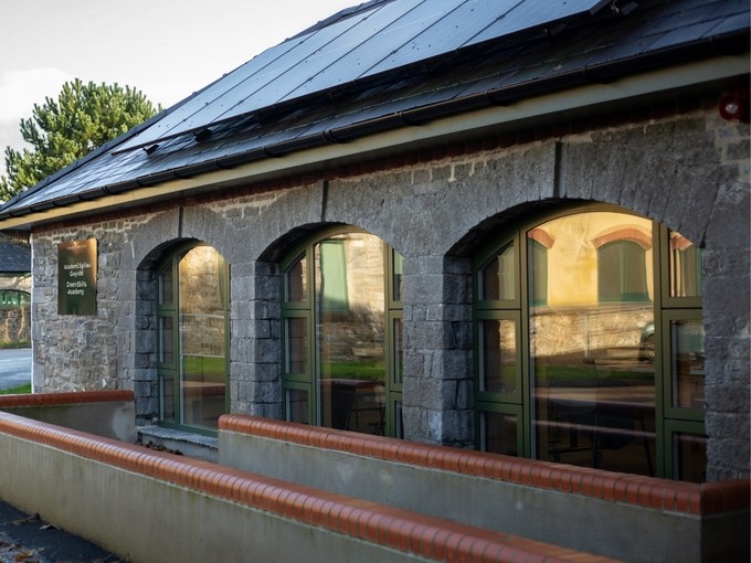 green skills academy Arches building