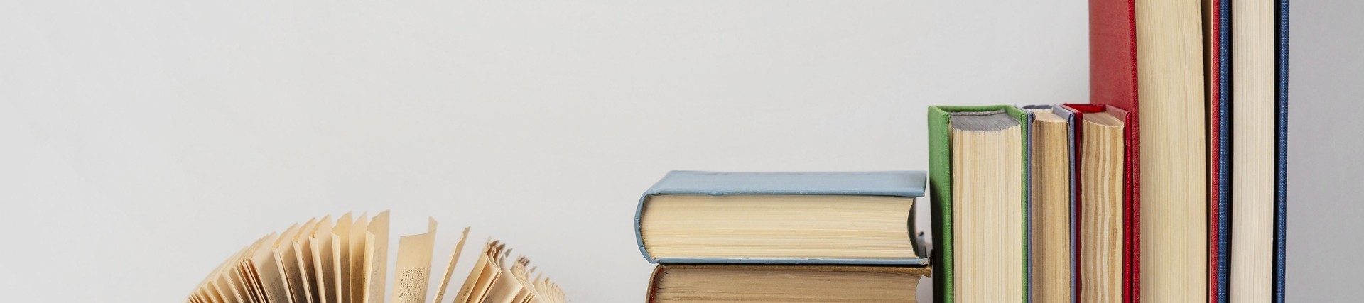 books in a row