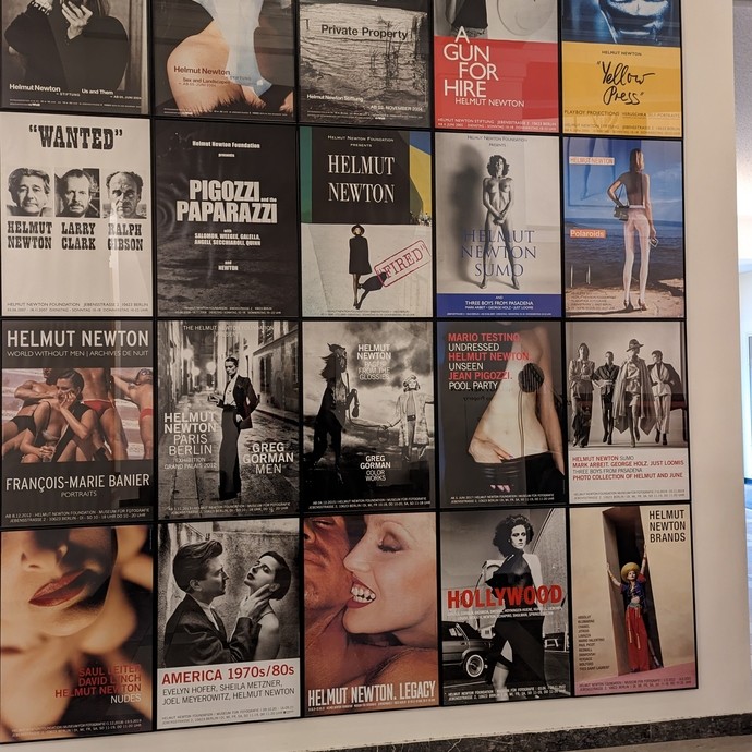 Lots of posters displayed as one