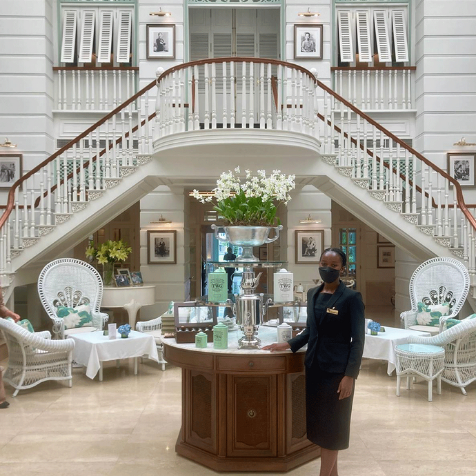 Elizabeth works at the Hotel Mandarin